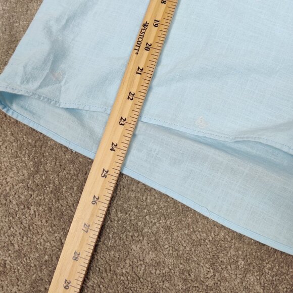 Mavi Women's Button Down Shirt in Blue Butterfly Oversized Size Small Bohemian - Picture 8 of 8